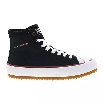 Diesel S-Principia Mid Y02740-P4083-H1527 Mens Black Lifestyle Sneakers Shoes • $49.99