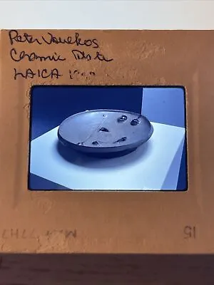 Peter Voulkos “Plate” Funk Art Ceramics 35mm Slide • $14.95