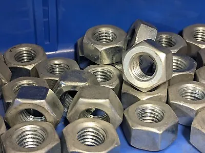 5/8-11 Heavy Hex Nut Zinc Plated 5 Each • $1.99