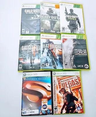 Video Game Lot Of 8 XBOX 360. Pre-owned • $34.89