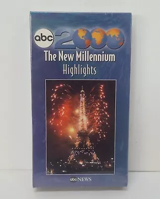 ABC News 2000 The New Millennium Highlights VHS Disney Vintage Sealed • $12.95