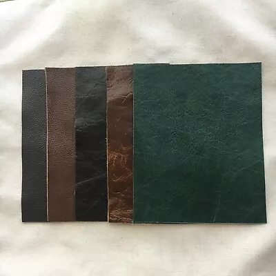 Genuine Leather Offcuts 18×22cm Cowhide Pieces  • $10.90