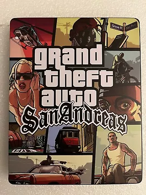 Grand Theft Auto San Andreas Custom-Made G2 Steelbook Case PS3/XBOX (NO GAME) • $36.30