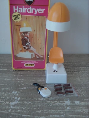 £29 • Buy Sindy Doll Hairdryer Boxed 1976 Vintage Pedigree