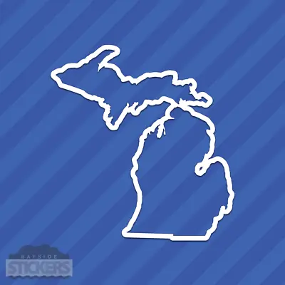 Michigan MI State Outline Vinyl Decal Sticker • $1.99