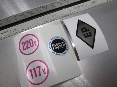$35.95 • Buy Sansui 5000A, 9090, 7001 Vintage Stereo Receiver Restoration Decal Set