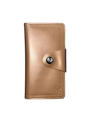 Genuine Leather Wallet Bifold Magnetic Wallet Handmade Money Bag Great Gift • £18.49