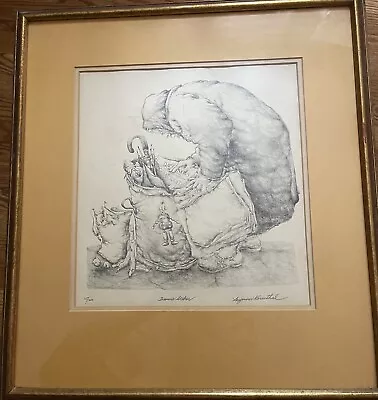 $250 • Buy Signed,numbered,Framed Lithograph By Seymour Rosenthal  Treasure Seaker 