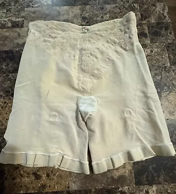 Vintage Platex Firm Flatter Long Leg Panty Girdle !   Large Tlc • $24.99