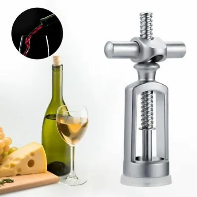 Wine Bottle Opener Wine Corkscrew Bar Restaurant Home Kitchen Tools • £8.29