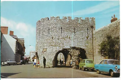 £1.89 • Buy SCARCE OLD POSTCARD - FIVE ARCHES - TENBY - PEMBROKESHIRE C.1968 Vintage Cars