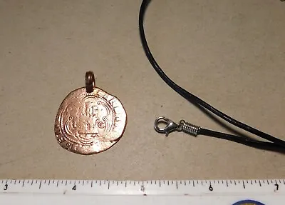 $20.95 • Buy 1500s Or Older King Ferdinand Spanish Coin Made Into A Unique Pendant Necklace !