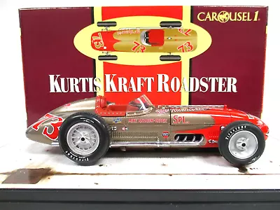 CAROUSEL 1 - MIKE NAZARUK McNAMARA SPECIAL 1954 KURTIS KRAFT INDY RACE CAR 1/18 • $99.95