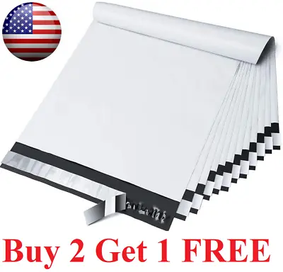 10 Poly Mailers 12x14.5 Mailing Shipping Envelopes Bags Self Sealing 2.5 Mil • $3.99