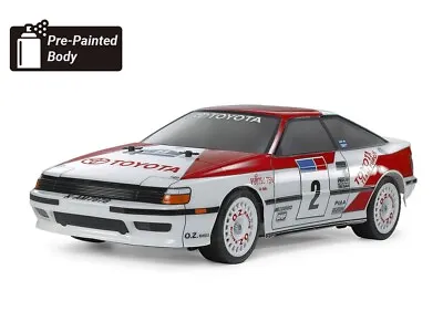 Tamiya 1/10 TT02 Toyota Celica GT-Four ST165 Painted Body 4WD Car Kit #47491-60A • $143.17