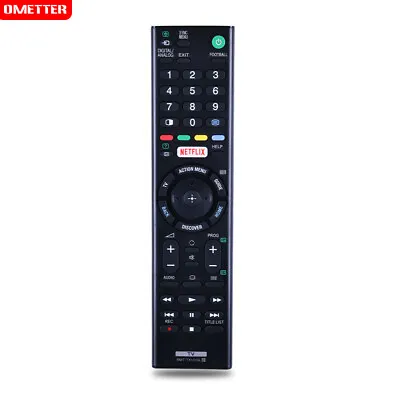 $15.05 • Buy RMT-TX100A Replace For Sony Netflix TV Remote KDL-43W800C KDL-55W800D KD75X8500C