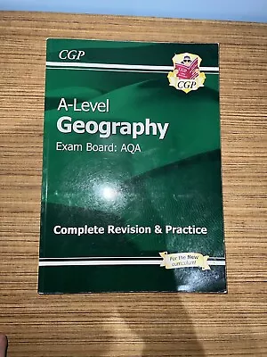 AQA Geography A Level Revision Guide • £7.95