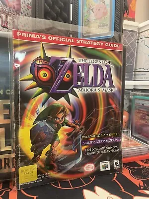 Nintendo Legend Of Zelda: Majora's Mask. Strategy Guide. Official Prima Guide. • $60