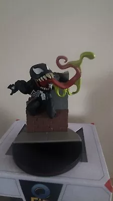 Quantum Mechanix Marvel Spider-man Venom Q-fig Diorama Figure  • $30