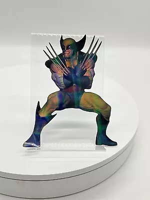 X-MEN WOLVERINE I HOLOGRAPHIC PREMIUM VINYL STICKER 6 X4  LOGAN MARVEL COMICS • $12.99