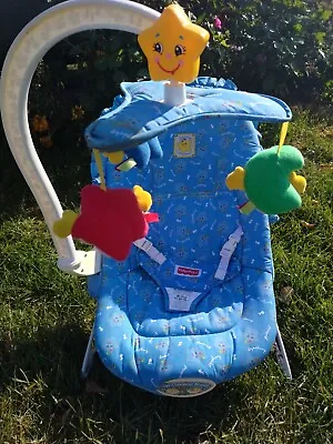 Vintage Fisher Price Twinkle Twinkle Little Star Baby Bouncy Chair Bouncer Seat  • $59.99