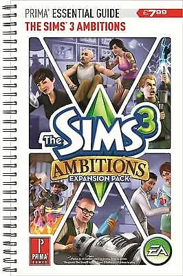 £7.99 • Buy The Sims 3 Ambitions Expansion Pack - Prima Essential Guide (Prima Essential Gui