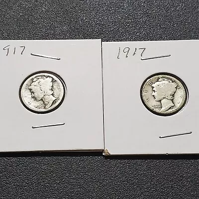 1917  Mercury Dime • $2.99
