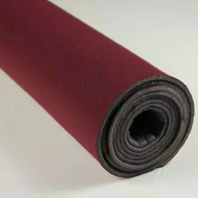 81-88 Monte Carlo Chevy Headliner Foam Backed Fabric Dark Burgundy Red SB1654 • $69.99