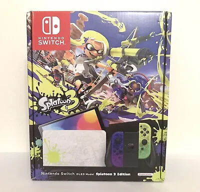 $570 • Buy Nintendo Switch OLED Model Splatoon Edition Console | Brand New Never Opened