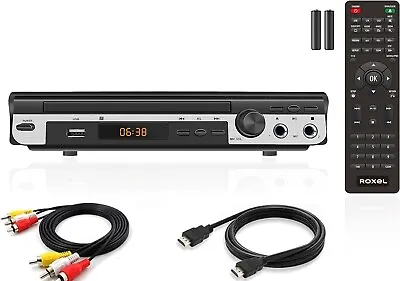 Region Free 1080p DVD Player With Karaoke Remote & HDMI/AV Cable - Roxel S700 • £35.35