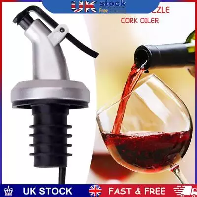 Bottle Pourers Liquor Pour Spout Home Bar Tools Convenient For Alcohol Olive Oil • £4.39