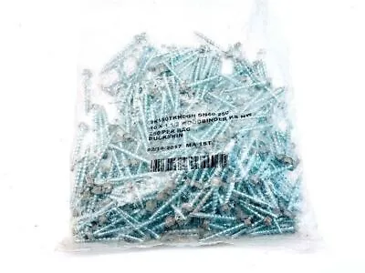 (250 Pack) #10 X 1-1/2  Galvanized Hex Head Metal Roofing Screws • $25.80