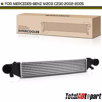 Aluminum Air Cooled Intercooler For Benz W203 C230 2002-2005 Supercharged Manual • $70.99