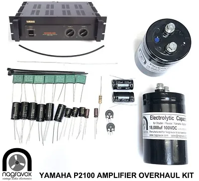 YAMAHA P2100 Amplifier Electronic Capacitor Overhaul Restoration Kit • $295
