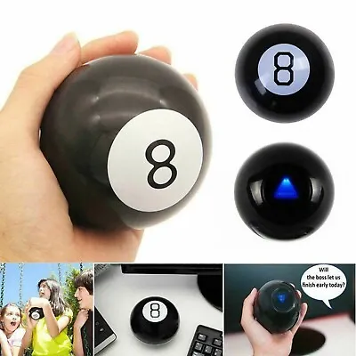 Retro Magic Mystic 8 Ball Decision Making Fortune Telling Cool Toy Gift Boxed • £8.69