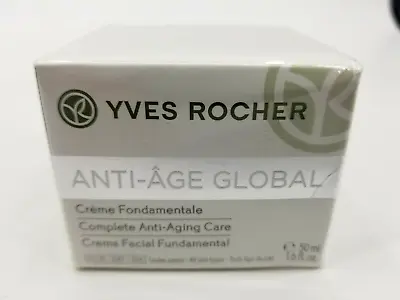 $23.69 • Buy Yves Rocher Anti-Age Global Anti Aging Comfort Cream /Night 1.6 Fl Oz
