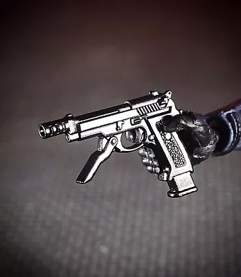 1:12 Beretta Auto Pistol For G.I. Joe Classified Star Wars Action Figures 147F • $6.99