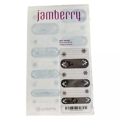 Jamberry “Into The North” Nail Wrap Full Sheet 4S74 Nail Art • $34.19