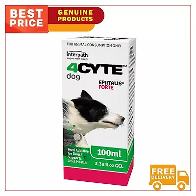 4Cyte 100 Ml Canine Epiitalis Forte Joint Support Gel For Dogs • $74.97