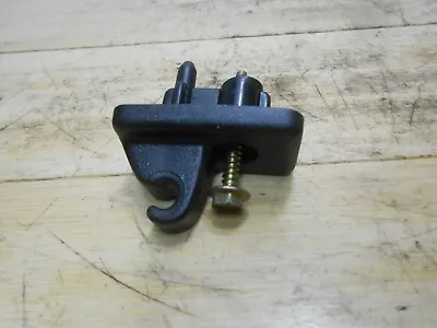 PAIR (2): RARE BLACK TURBO VOLVO 240 Sedan Sun Visor Clips OEM & Bolts. • $24.49