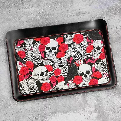 Punk Gothic Black Leather Laptop Case Sleeve For 2024 New Macbook Air 13 15 • $45