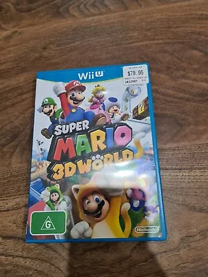 Nintendo Wii U Super Mario 3D World - No Manual • $20