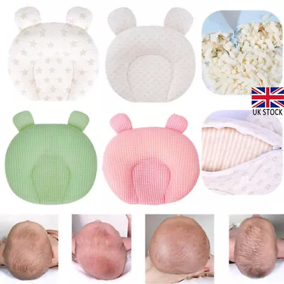 £8.60 • Buy Baby Newborn Pillow Prevent Flat Head Neck Cushion Sleeping Support Anti Roll