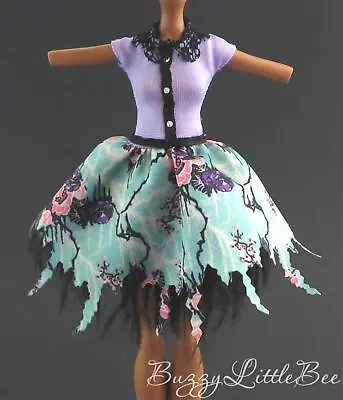 Monster High Doll Honey Swamp Frights Camera Action Floral Dress • $9.74