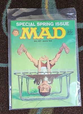 Mad Magazine #87 June 1964 - Free Shipping • $21