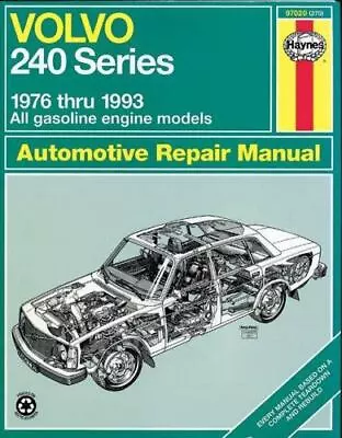 Volvo 240 Series: 1976 Thru 1993 All Gasoline Engine Models (Haynes Repair Manua • $8.25