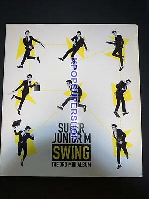 Super Junior M 3rd Mini Album Swing Autographed Signed CD Great Promo  • $99.90