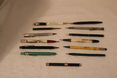 Lot Of 13 Vintage Mechanical Pencils  Branded And Unbranded Lot 6 • $13