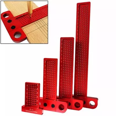 Woodworking Scribe T-type Ruler Hole Drawing Marking Gauge DIY Measuring Tools • $14.71