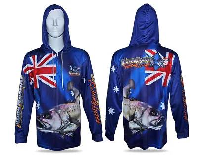 $69.95 • Buy New Aussie Killer Crank Jewfish Tournament Fishing Shirt -All Kids & Adult Sizes